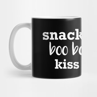 Snack Dealer Boo Boo Healer Kiss Stealer , Tees Mom Snack Dealer,Snack Dealer Funny Gift Mug